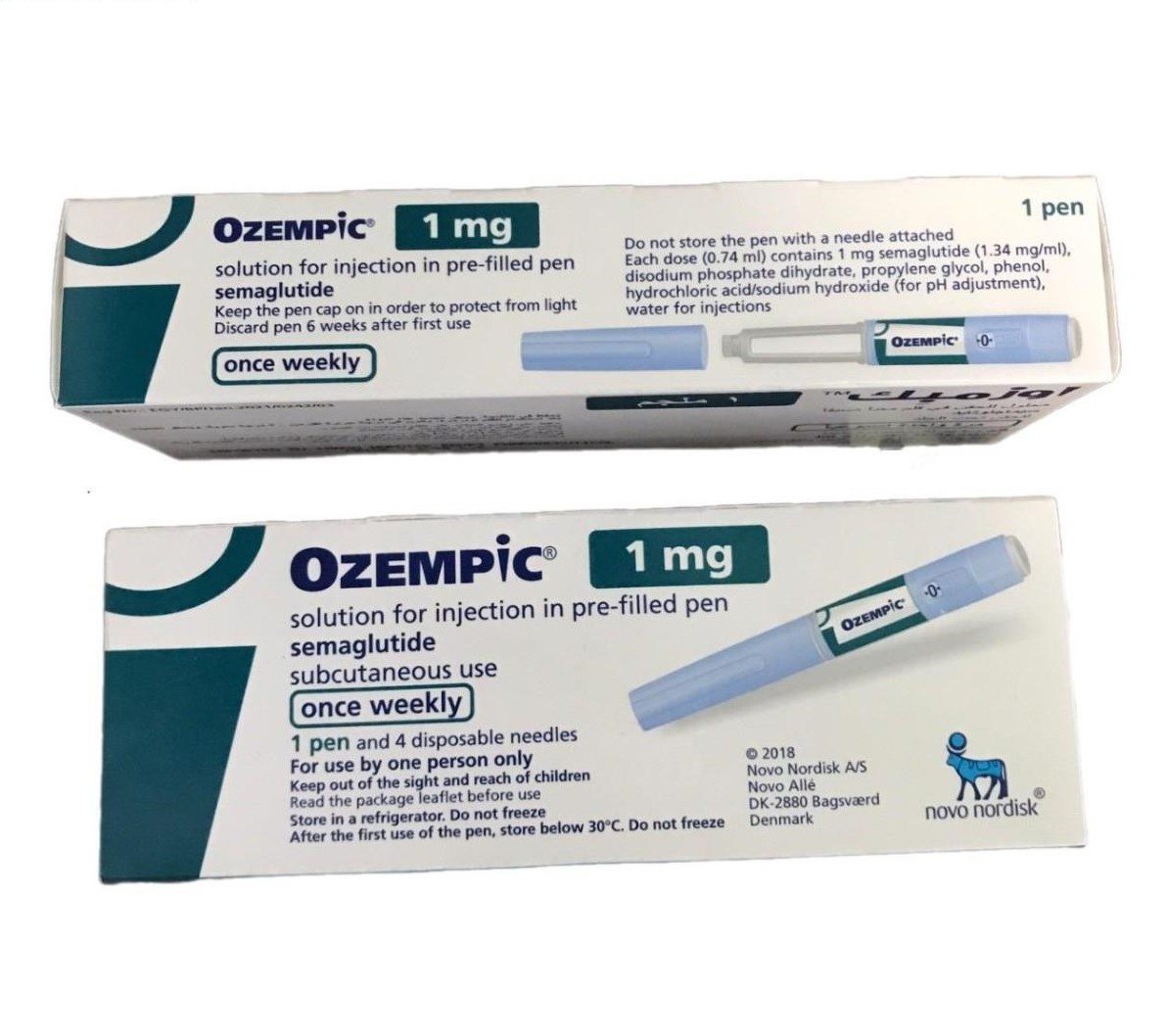 Bút tiêm Ozempic 1 mg điều trị đái tháo đường type 2