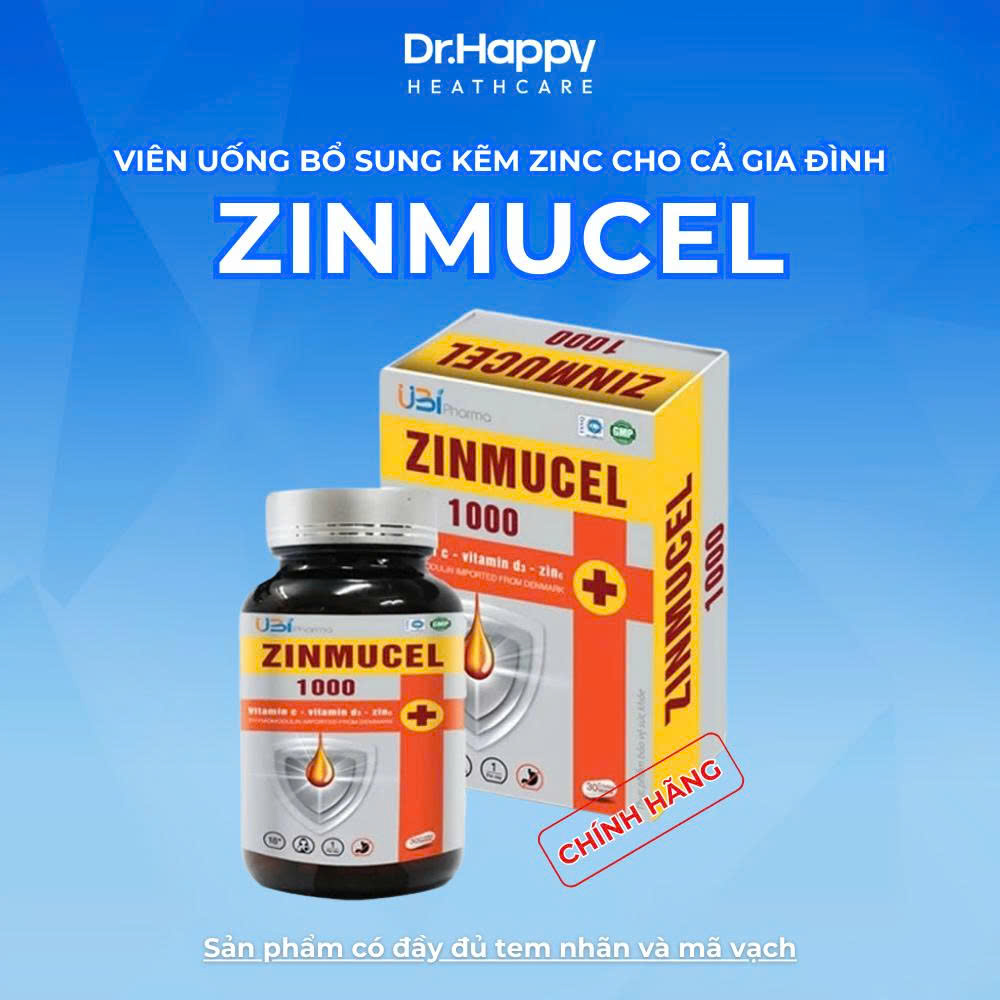 Zinmucel 1000 giúp tăng cường sức đề kháng