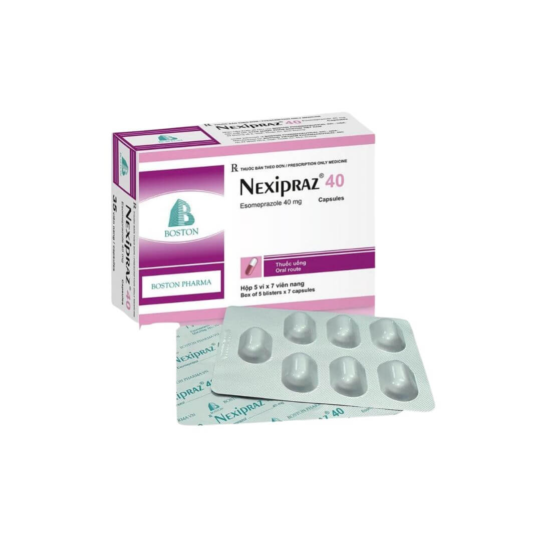 Nexipraz 40 giúp giảm nhanh lượng axit dư thừa trong dạ dày    