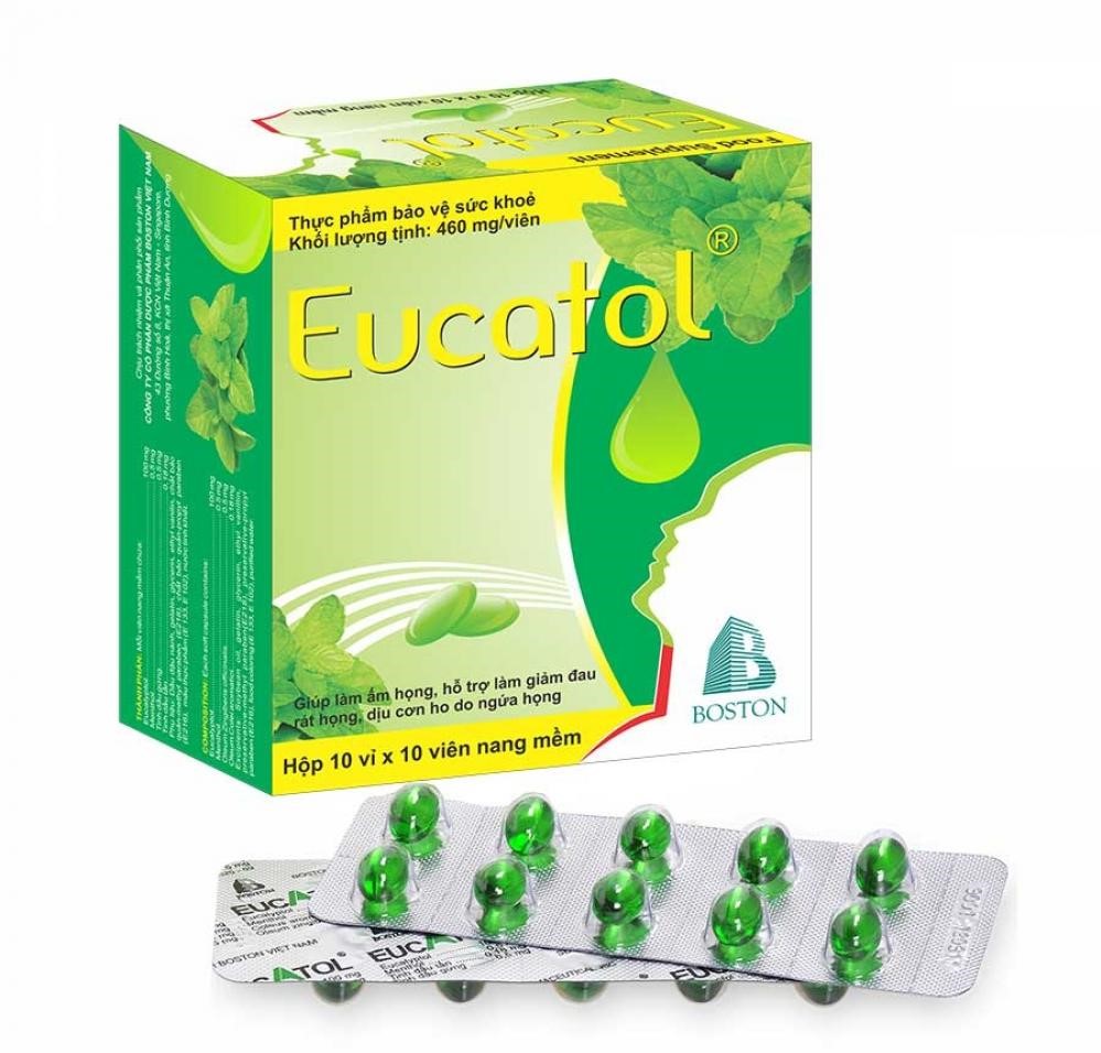 Eucatol giúp giảm ho