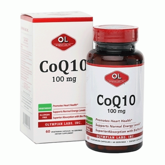 CoQ10 100mg giúp hỗ trợ sức khỏe tim mạch